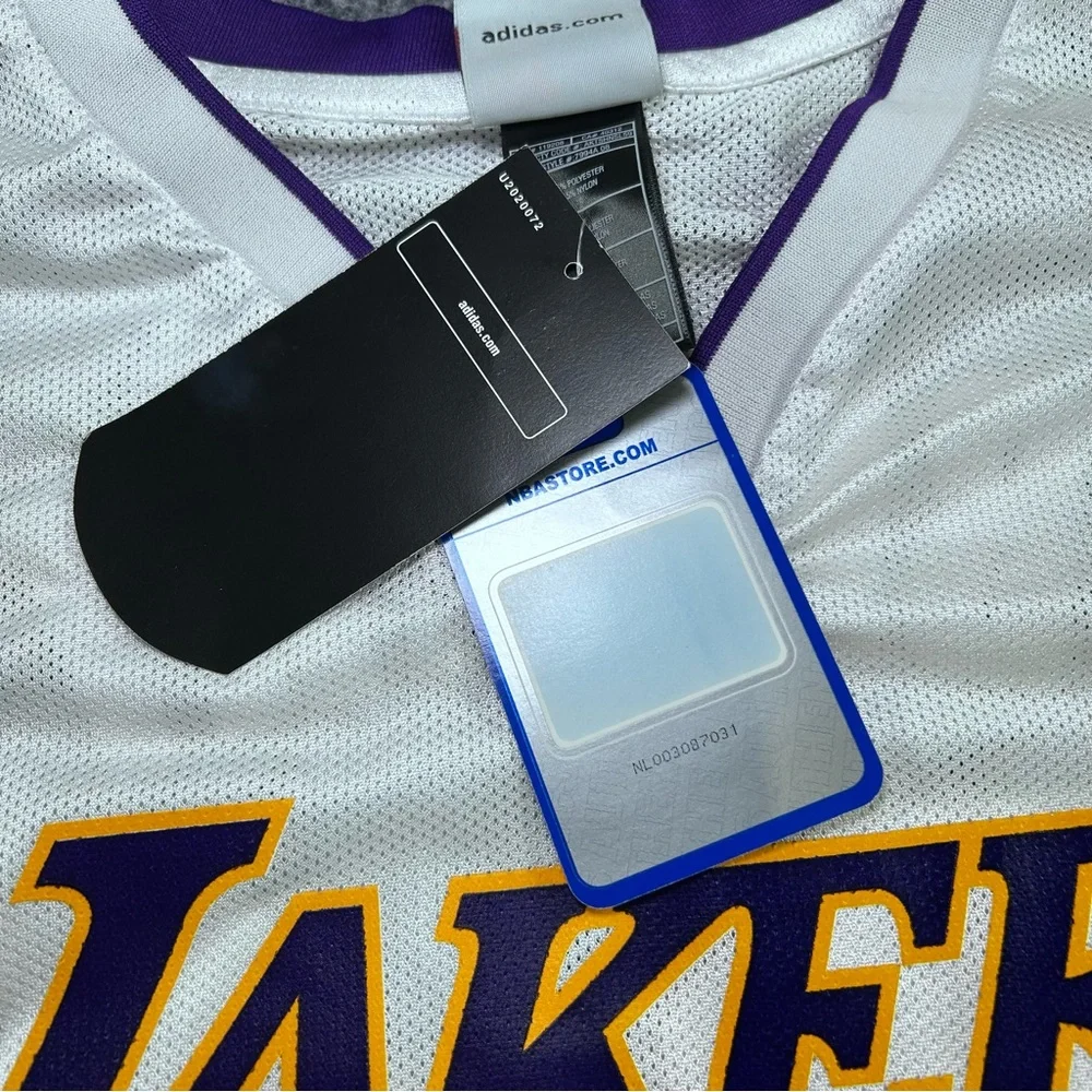 Vintage Adidas Kobe Bryant Los Angeles Lakers #24 Jersey NBA Mens XL‎